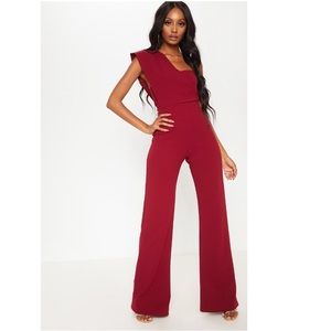 red jumpsuit